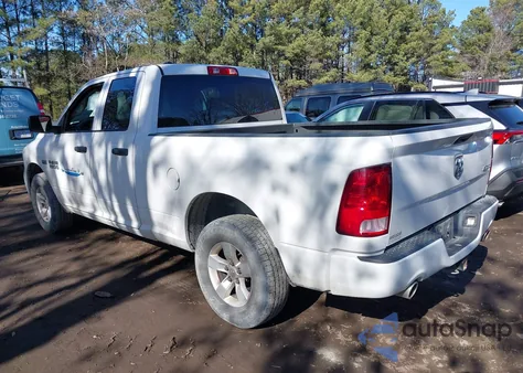 2018 Ram 1500 Express 4X4 6'4 Box from USA, damaged, VIN 1C6RR7FT4JS174951